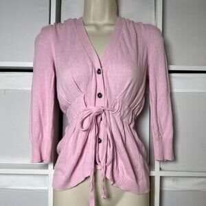 Y2K Vintage Juicy Couture Button Up Hooded Cardigan Sweater